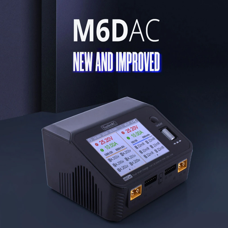 ToolkitRC M6DAC Dual Channel S - Toolkitrc M6Dac Smart Charger 评论和价格